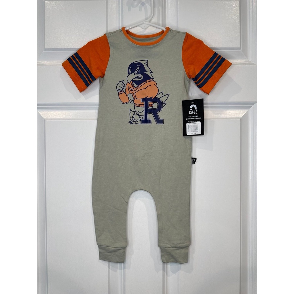 Rags Boy Sport Romper Size 6-12 Months NWT
